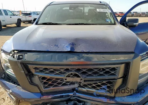 2021 Nissan Titan Sv из США, поврежденный, VIN 1N6AA1ED3MN519164